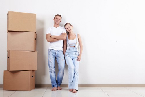 Man with van service helping with a local move in Hounslow