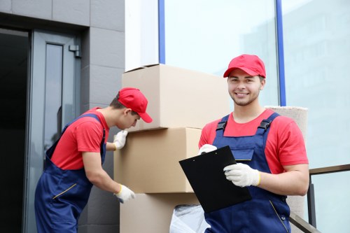 Removals van service supporting a local move in Hounslow