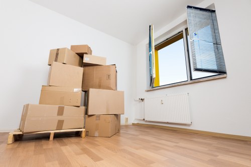Payment and invoice details for a moving job