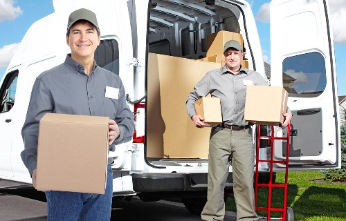 Local removal van service handling a flat move