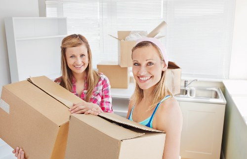 Commercial moving van support for offices and shops in Hounslow