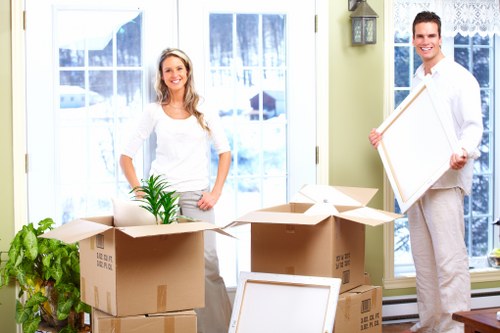Commercial moving truck support for an office move in Hounslow