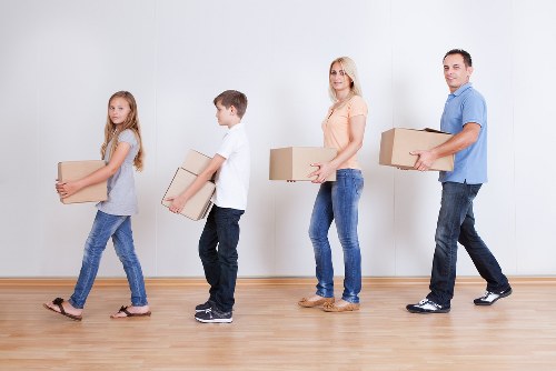 Charity donation and reuse of furniture during a Hounslow move