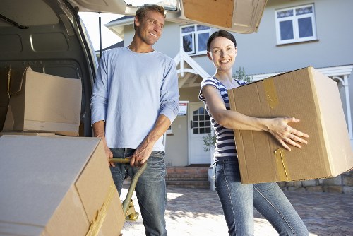 Packing and loading preparation for a Hounslow house move